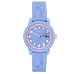 Lacoste Kids' Light Blue and Pink Watch